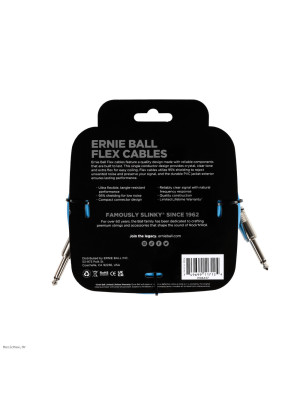 ERNIE BALL 6417 Flex Blue 6m instrumentalni kabel