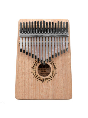 SELA SE245 MAHOGANY 17 Tongue kalimba