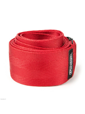 DUNLOP ACCESSORIES DST70-01RD DELUXE SEATBELT Red remen za gitaru