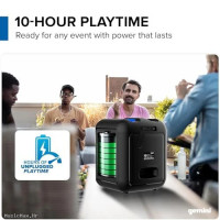 GEMINI GGO-650L Bluetooth Party Speaker karaoke prijenosni sistem