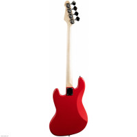 VESTON GUITARS JB-RD Red bas gitara