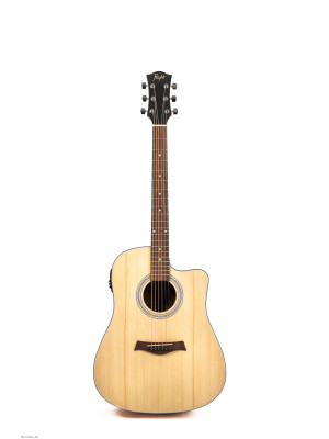FLIGHT GUITARS D-175CE NAT elektroakustična gitara