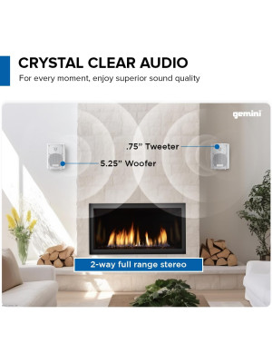 GEMINI GHSI-W525BT-PR-BL zidni monitor