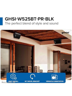 GEMINI GHSI-W525BT-PR-BL Blk zidni monitor