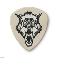 DUNLOP PICKS PH122P1.4 WHITE FANG (6) set trzalica