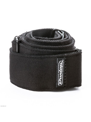 DUNLOP ACCESSORIES D67-33 JACQUARD PLAIN BLACK remen za gitaru