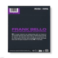 DUNLOP ACCESSORIES FBHYN45105 FRANK BELLO HYBRID WOUND NICKEL 45-105 žice za bas gitaru