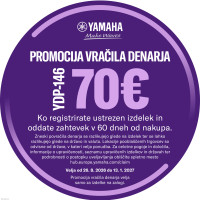 YAMAHA YDP146W White digitalni klavir