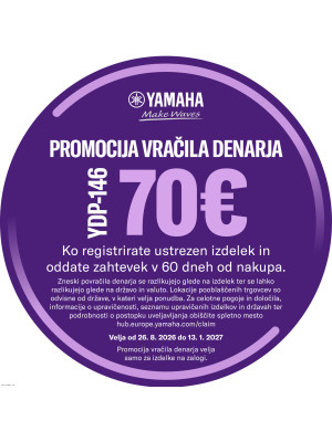 YAMAHA YDP146W White digitalni klavir