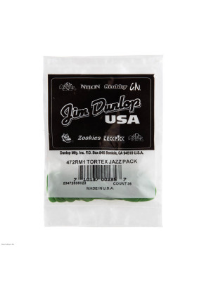 DUNLOP 472RM1 Tortex Jazz I 0.88 (36) set trzalica