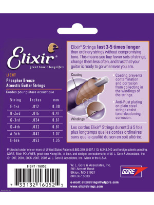 ELIXIR 16052 NANOWEB PH 12-53 coated žice za akustičnu gitaru